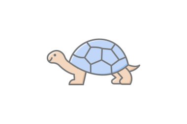 Yunan Kaplumbağa, vektör, piksel mükemmel, illüstratör dosyası