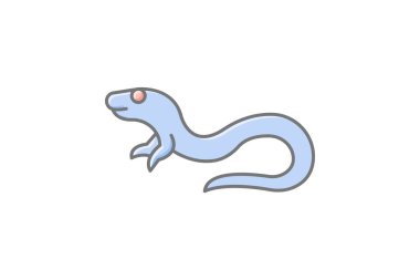 Cam Kertenkele, vektör, piksel mükemmel, illüstratör dosyası