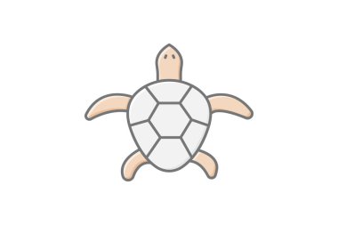 Harita Kaplumbağa, vektör, piksel mükemmel, illüstratör dosyası