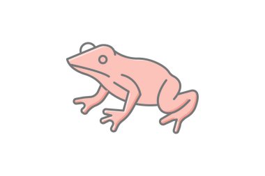 Kırmızı Gözlü Ağaç Kurbağası, vektör, piksel mükemmel, illüstratör dosyası