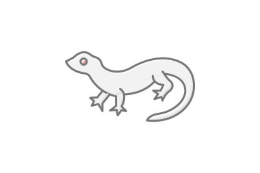 Çöl İguanası, vektör, piksel mükemmel, illüstratör dosyası