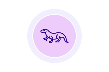 Komodo Ejderhası, vektör, piksel mükemmel, illüstratör dosyası