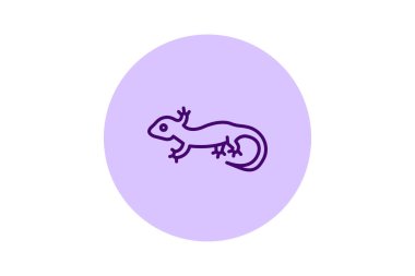 Leopar Gecko, vektör, piksel mükemmel, illüstratör dosyası