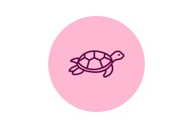 Kırmızı Kulaklı Kaypak, vektör, piksel mükemmel, illüstratör dosyası