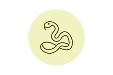 Mısır Yılanı, vektör, piksel mükemmel, illüstratör dosyası