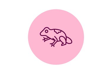 Zehirli Dart Kurbağası, vektör, piksel mükemmel, illüstratör dosyası