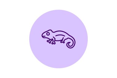 Jackson 'ın Bukalemunu, vektör, piksel mükemmel, illüstratör dosyası