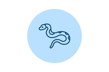 Birmanya Python, vektör, piksel mükemmel, illüstratör dosyası