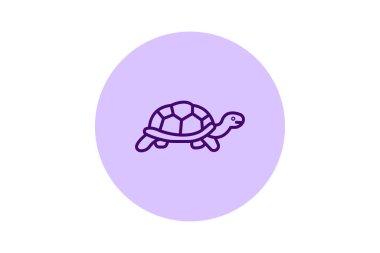 Rus Kaplumbağa, vektör, piksel mükemmel, illüstratör dosyası