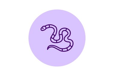 Mercan Yılanı, vektör, piksel mükemmel, illüstratör dosyası