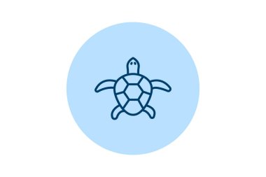 Harita Kaplumbağa, vektör, piksel mükemmel, illüstratör dosyası