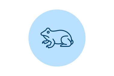 Çubuk Kurbağa, vektör, piksel mükemmel, illüstratör dosyası