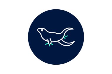 Sakallı Ejder, vektör, piksel mükemmel, illüstratör dosyası