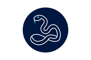 Mısır Yılanı, vektör, piksel mükemmel, illüstratör dosyası