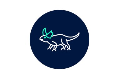 Boynuzlu Kertenkele, vektör, piksel mükemmel, illüstratör dosyası