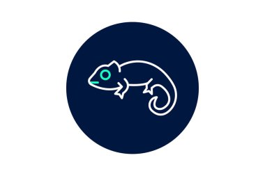 Panter Bukalemunu, vektör, piksel mükemmel, illüstratör dosyası