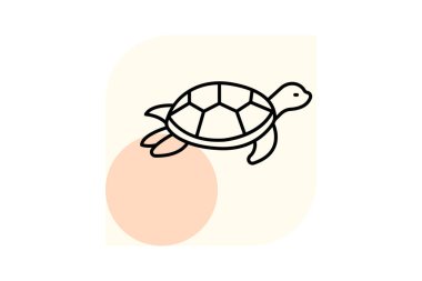 Kırmızı Kulaklı Kaypak, vektör, piksel mükemmel, illüstratör dosyası