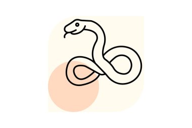 Yeşil Ağaç Pythonu, vektör, piksel mükemmel, illüstratör dosyası