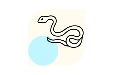 Tekrarlanan Python, vektör, piksel mükemmel, illüstratör dosyası