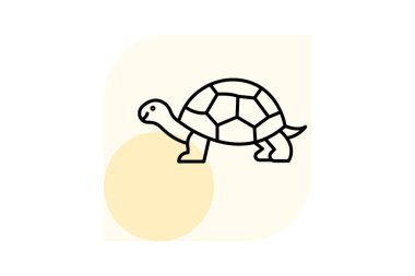 Yunan Kaplumbağa, vektör, piksel mükemmel, illüstratör dosyası