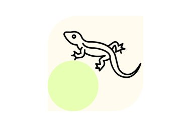 Mavi Agama, vektör, piksel mükemmel, illüstratör dosyası