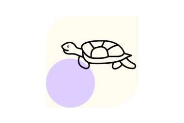 Çamur Kaplumbağa, vektör, piksel mükemmel, illüstratör dosyası