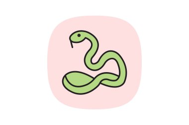 Mısır Yılanı, vektör, piksel mükemmel, illüstratör dosyası