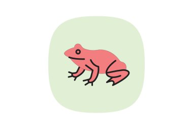 Spadefoot Kurbağa, vektör, piksel mükemmel, illüstratör dosyası