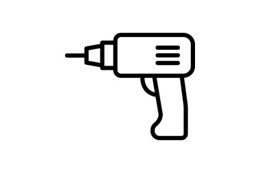 Matkap, vektör, piksel mükemmel, illüstratör dosyası