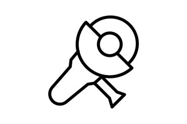 Öğütücü, vektör, piksel mükemmel, çizer dosyası