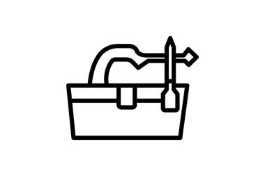 Araç Torbası, vektör, piksel mükemmel, illüstratör dosyası