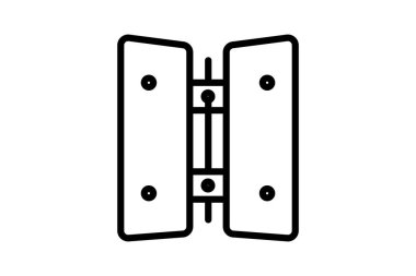 Menteşe, vektör, piksel mükemmel, çizer dosyası