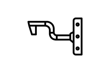 Parantez, vektör, piksel mükemmel, çizer dosyası