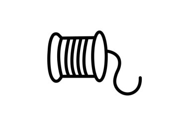 Kablo Spool, vektör, piksel mükemmel, illüstratör dosyası