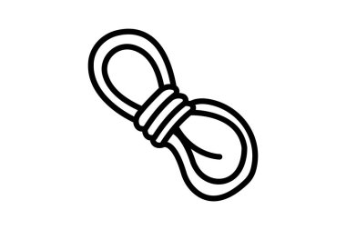 İp, vektör, piksel mükemmel, illüstratör dosyası