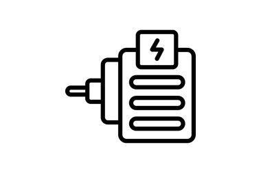 Motor, vektör, piksel mükemmel, çizer dosyası