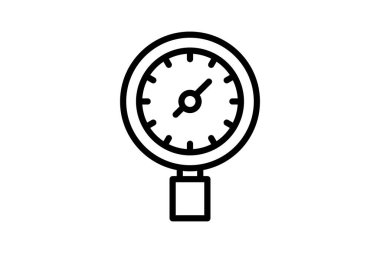 Basınç göstergesi, vektör, piksel mükemmel, illüstratör dosyası