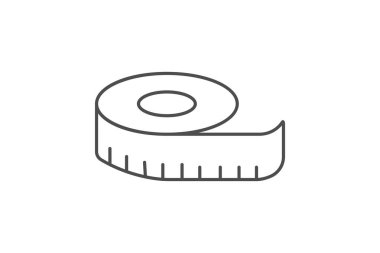 Teyp Ölçü, vektör, piksel mükemmel, illüstratör dosyası