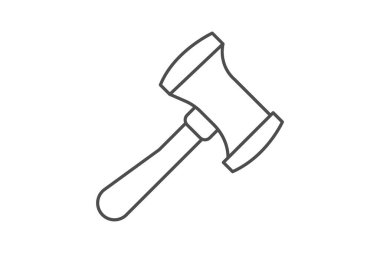 Balyoz, vektör, piksel mükemmel, illüstratör dosyası