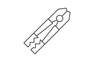 Cıvata kesici, vektör, piksel mükemmel, illüstratör dosyası