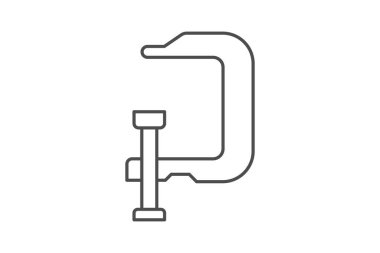 Kıskaç, vektör, piksel mükemmel, illüstratör dosyası