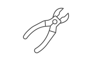 Kablo kesici, vektör, piksel mükemmel, illüstratör dosyası