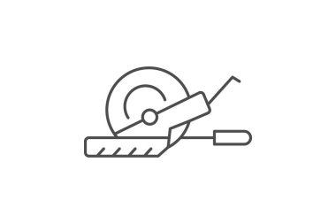 Miter Testere, vektör, piksel mükemmel, illüstratör dosyası