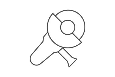 Öğütücü, vektör, piksel mükemmel, çizer dosyası