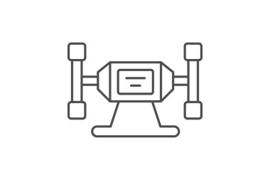 Öğütücü, vektör, piksel mükemmel, illüstratör dosyası