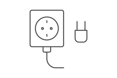 Outlet, vektör, piksel mükemmel, illüstratör dosyası