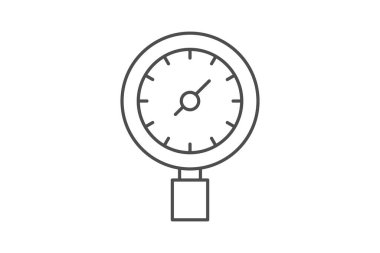 Basınç göstergesi, vektör, piksel mükemmel, illüstratör dosyası