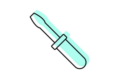 Tornavida, vektör, piksel mükemmel, çizer dosyası