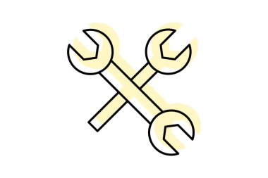 Anahtar, vektör, piksel mükemmel, illüstratör dosyası