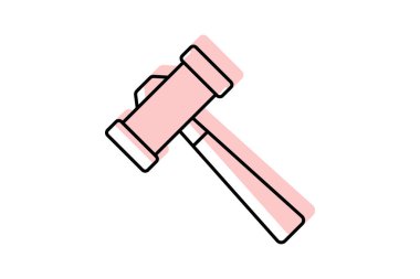 Tokmak, vektör, piksel mükemmel, illüstratör dosyası